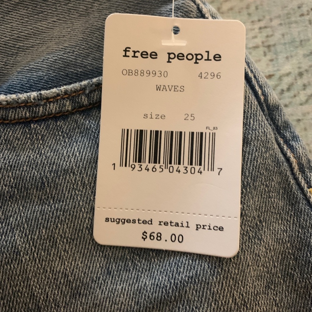 ⚡️SALE⚡️Free People Distressed Shorts - Picture 2 of 3